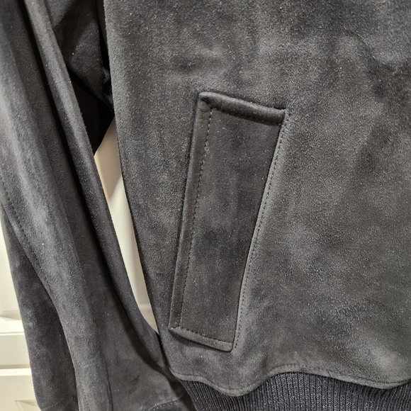 ERMENEGILDO ZEGNA Lambskin Bomber Blouson - Picture 3 of 16
